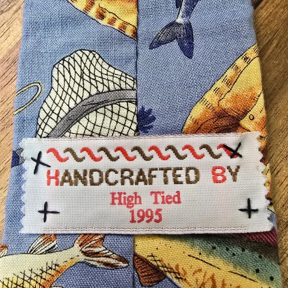 High Tied handcrafted necktie